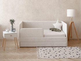 Диван-кровать Happy (айвори) в Медведском - medvedskoe.mebel-nsk.ru | фото