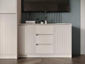 Комод КМ-003 Мирен (кашемир/матовая моно керамика) в Медведском - medvedskoe.mebel-nsk.ru | фото