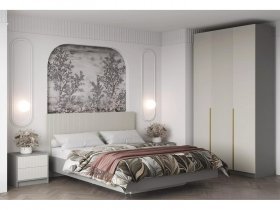 Кровать двуспальная 1,6м КР-002 Селена в Медведском - medvedskoe.mebel-nsk.ru | фото
