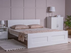 Кровать двуспальная 1,6м Сириус в Медведском - medvedskoe.mebel-nsk.ru | фото