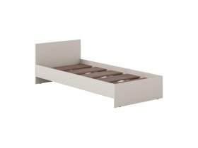 Кровать односпальная 0,9м Айри КР-001 (кашемир) в Медведском - medvedskoe.mebel-nsk.ru | фото