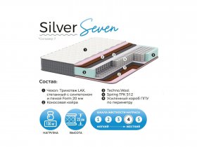 Матрас Silver Seven в Медведском - medvedskoe.mebel-nsk.ru | фото