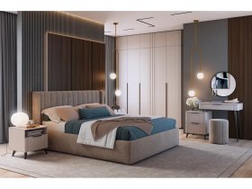 Модульная спальня «Катрин» в Медведском - medvedskoe.mebel-nsk.ru | фото