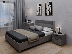 Модульная спальня Лион в Медведском - medvedskoe.mebel-nsk.ru | фото