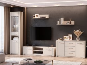 Модульная стенка Калипсо в Медведском - medvedskoe.mebel-nsk.ru | фото
