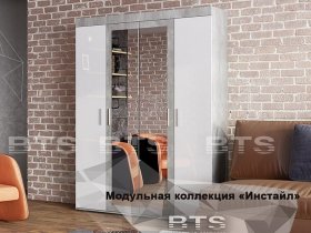 Шкаф четырехстворчатый Инстайл ШК-31 в Медведском - medvedskoe.mebel-nsk.ru | фото