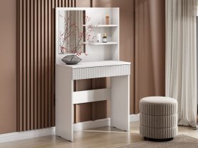 Стол туалетный Эккервуд (белый) в Медведском - medvedskoe.mebel-nsk.ru | фото