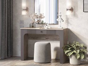 Стол туалетный СТ-02 Кассандра (дуб смоки/MF14) в Медведском - medvedskoe.mebel-nsk.ru | фото