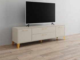 Тумба под ТВ Парус-13 (кашемир) в Медведском - medvedskoe.mebel-nsk.ru | фото